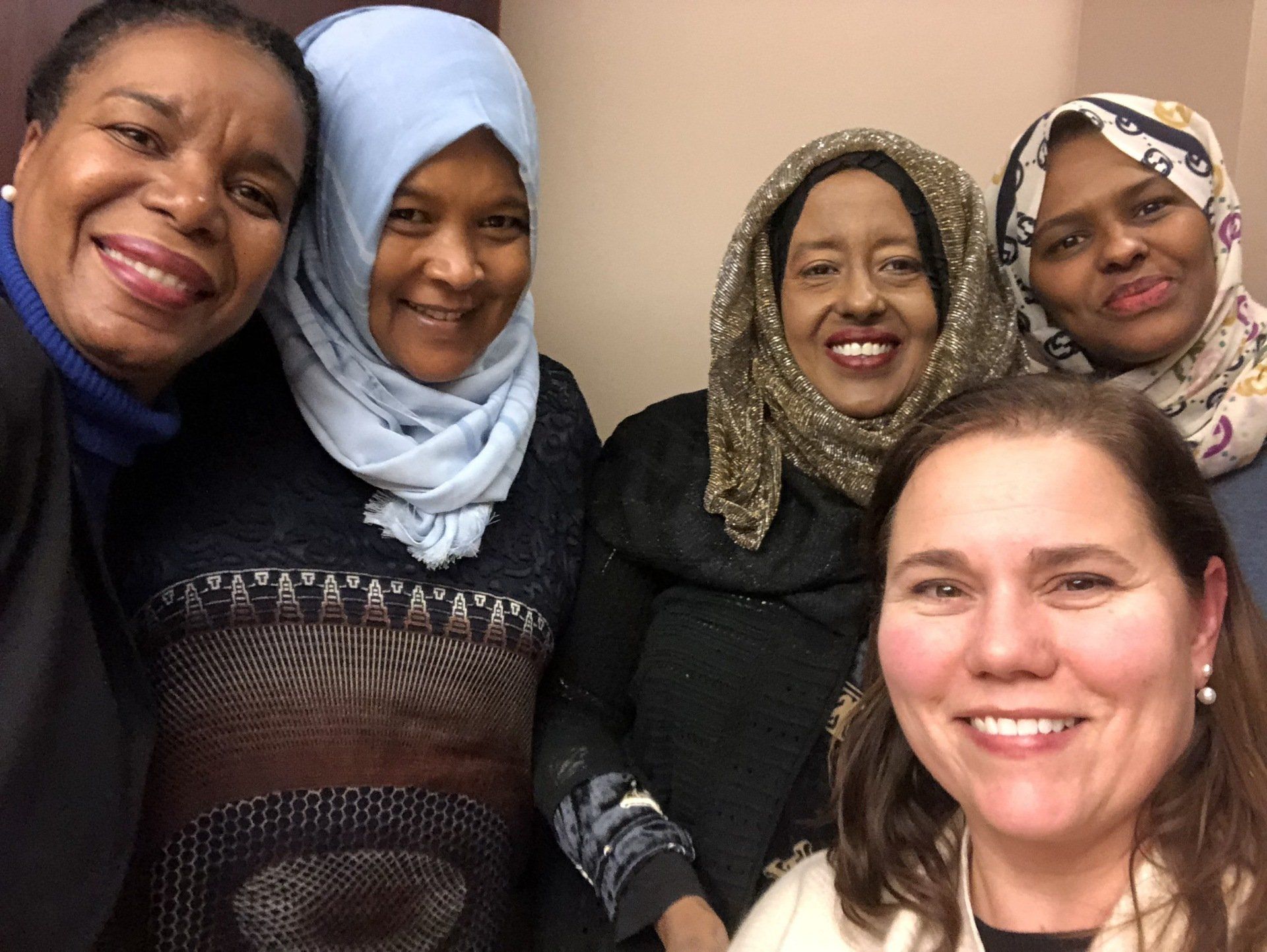 Group photo of the board members of MAAN