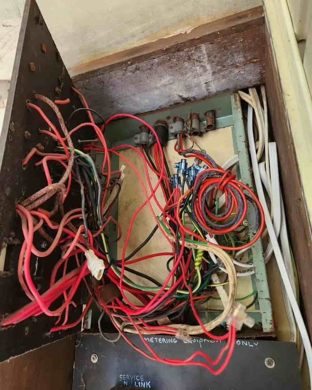 A Bunch Of Wires Are Sitting In A Box — KARM Electrical Services In Corlette, NSW