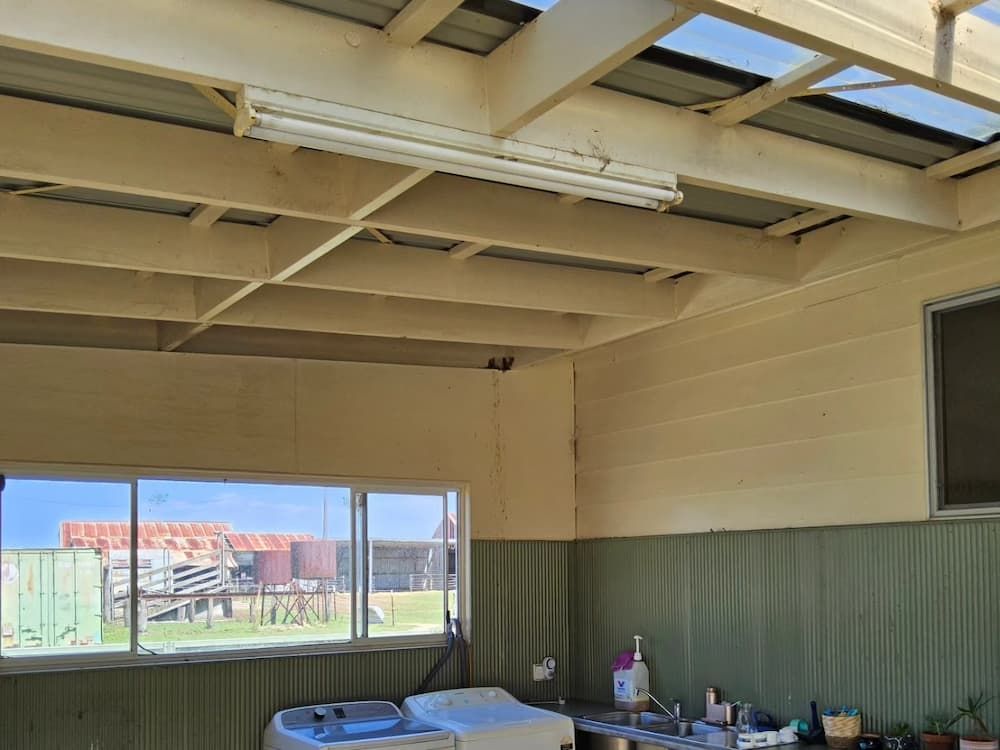 A Laundry Room Getting Rewired — KARM Electrical Services In Medowie, NSW