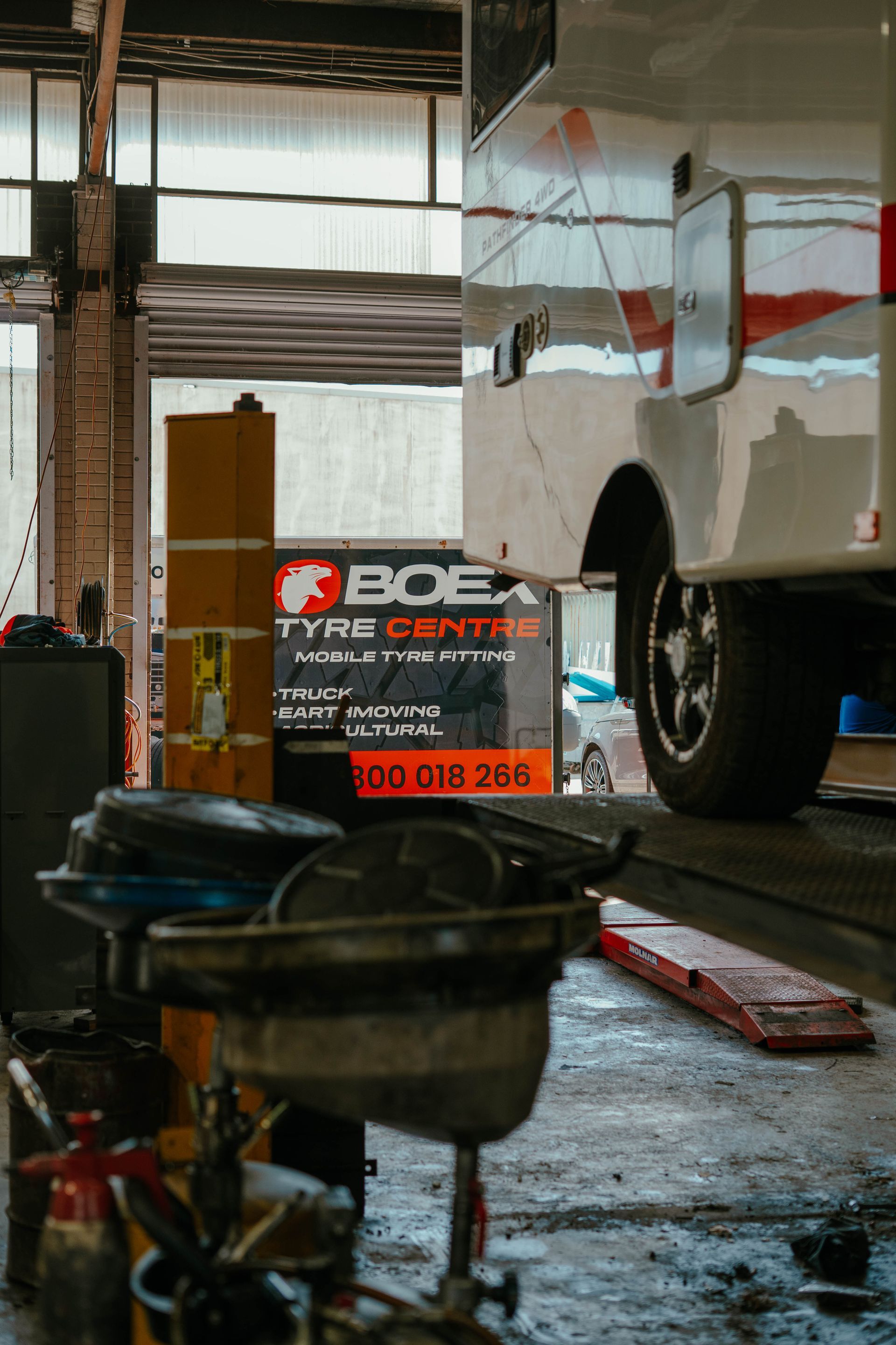 Large tractor tyre — BOEX Tyres And Performance in Marulan, NSW