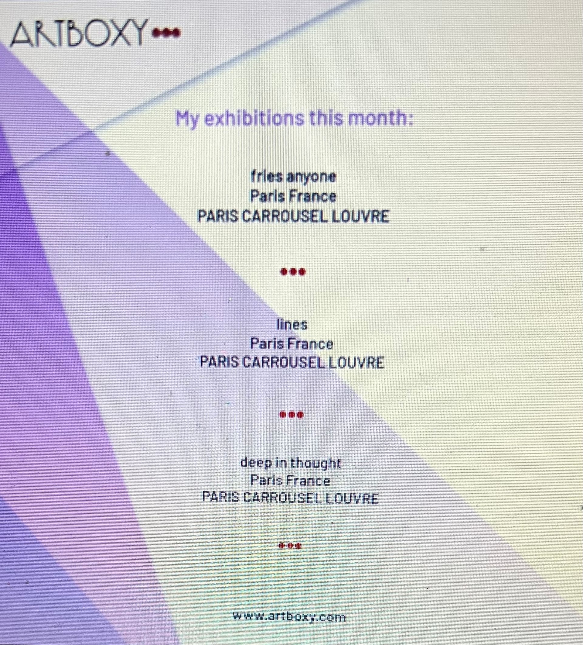 Artboxy Certificate
