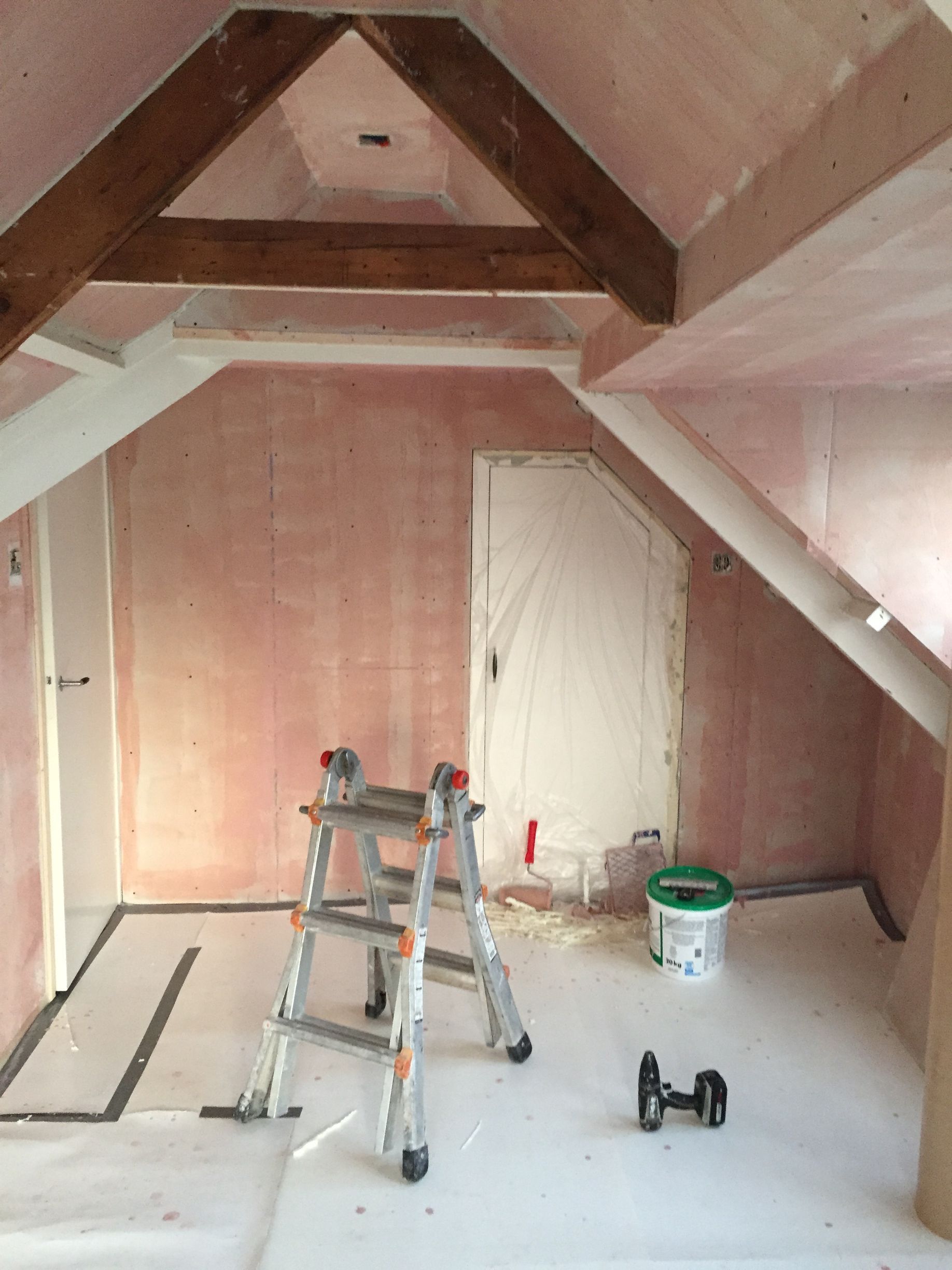 stukadoorswerk project in Haren van Berends Bouw