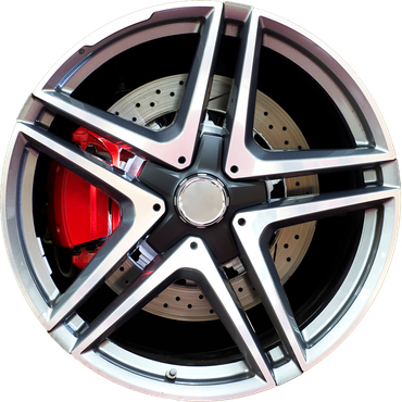 Car rim with brakes — Saint Charles, MO — Rick's Auto Body