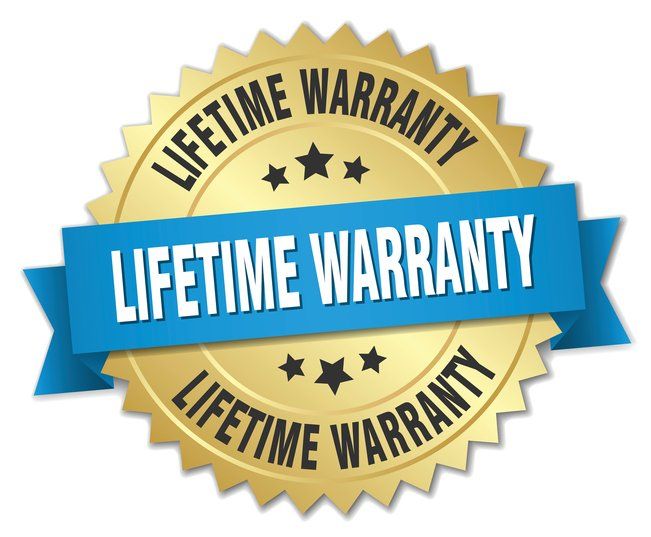Lifetime warranty