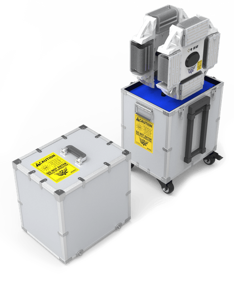 Cool Tech Mobile Steriliser Partially Opened — VIC, Aus — Virosafe