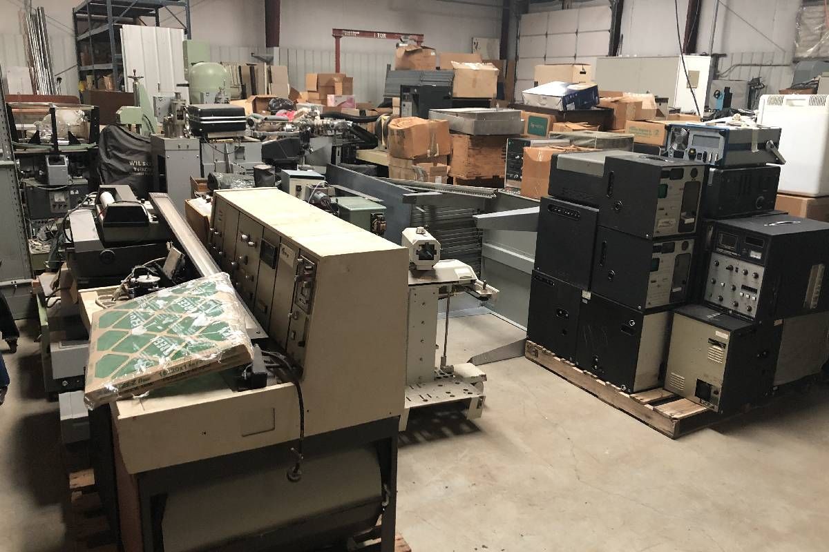 A warehouse of specialty equipment for recycling near Lexington, Kentucky (KY)
