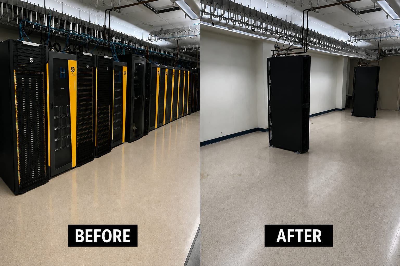 Before/After Data Center Services