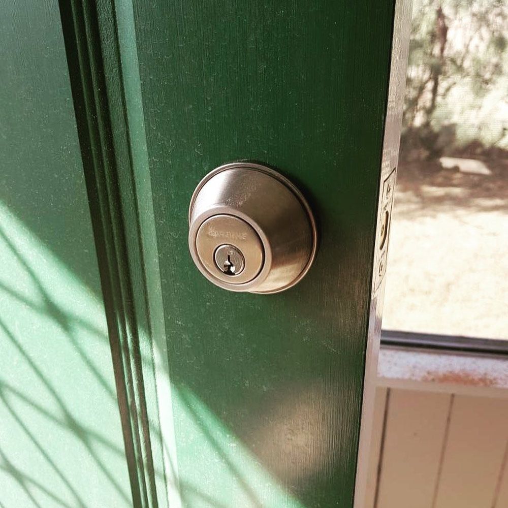 A Close up Of a Door Lock — Toowoomba Locksmiths in Toowoomba City, QLD
