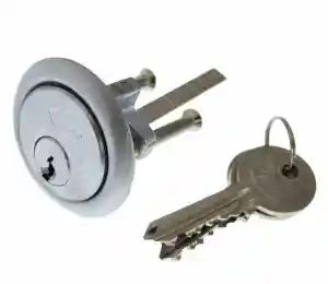 Close-Up of A Key and A Lock — Toowoomba Locksmiths in Toowoomba City, QLD