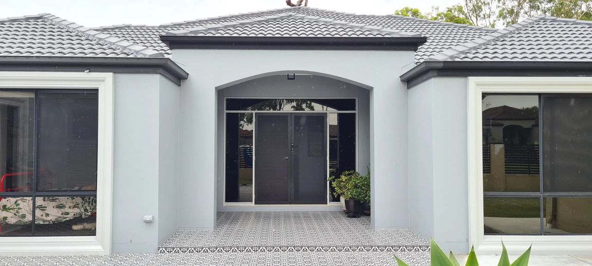 The Front of A House with A Door and Windows — Toowoomba Locksmiths in Toowoomba City, QLD