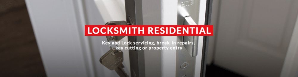 Close-Up of A Door with A Lock and Keys in It — Toowoomba Locksmiths in Toowoomba City, QLD