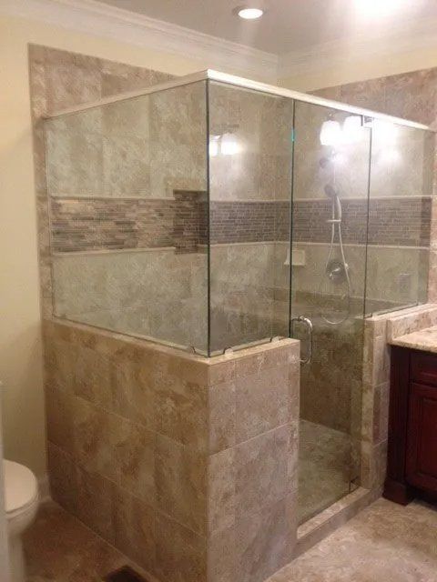 Shower Room — Canton, GA — Canton Glass