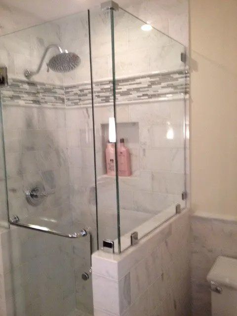 Installed Handle of Glass Door — Canton, GA — Canton Glass