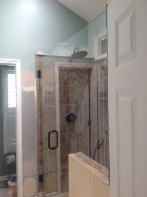 Installed Glass Door — Canton, GA — Canton Glass