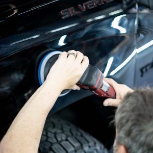 2023 Chevy Silverado Paint Correction and Ceramic Coating