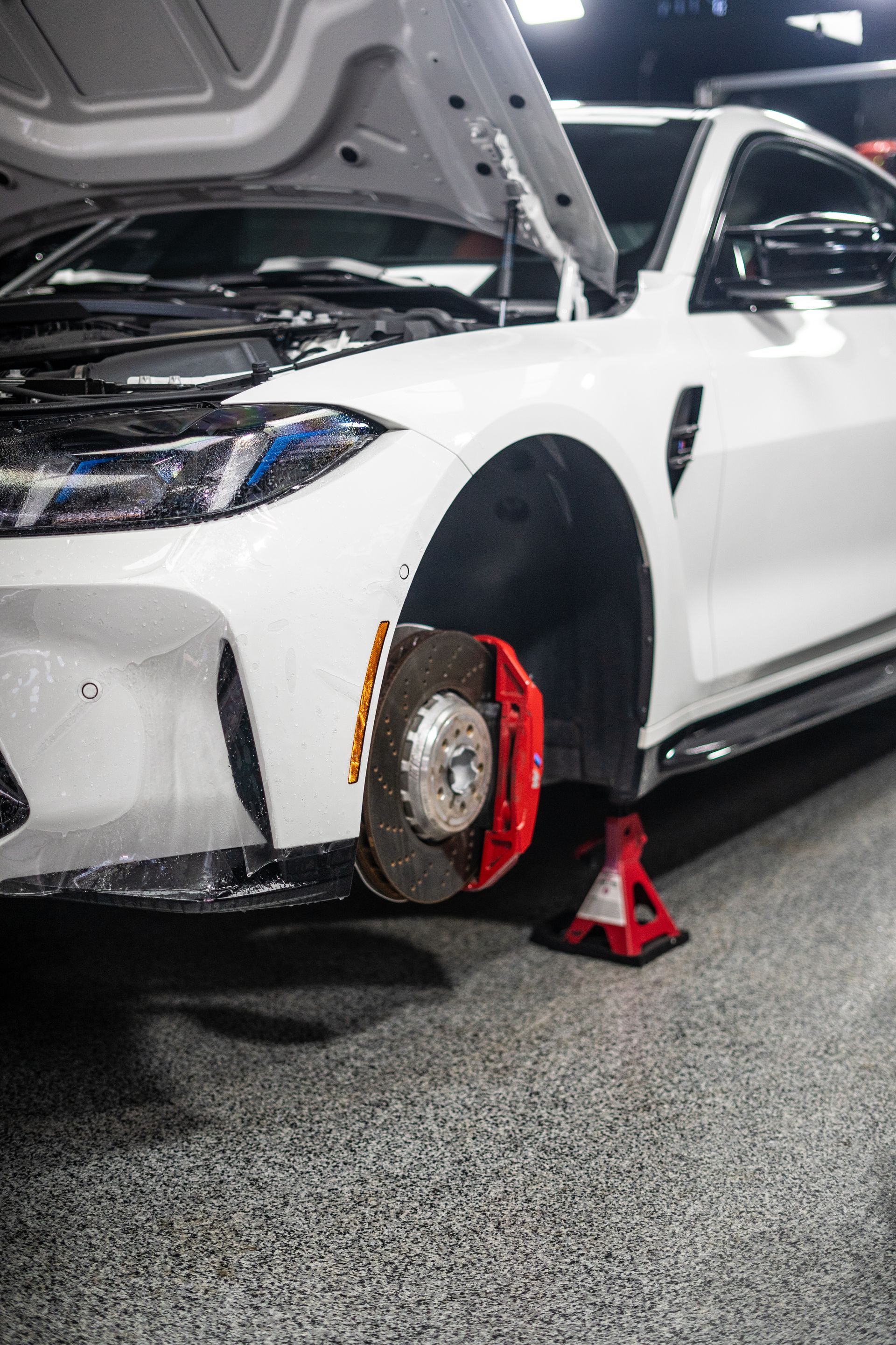 2025 BMW M4 Competition front bumper PPF and ceramic coating