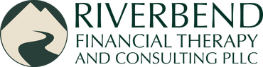 The logo for riverbend financial therapy and consulting pllc