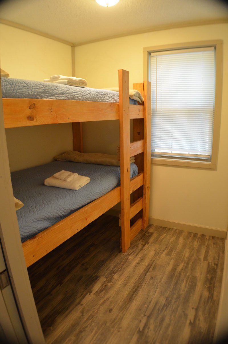 bedroom in cabin