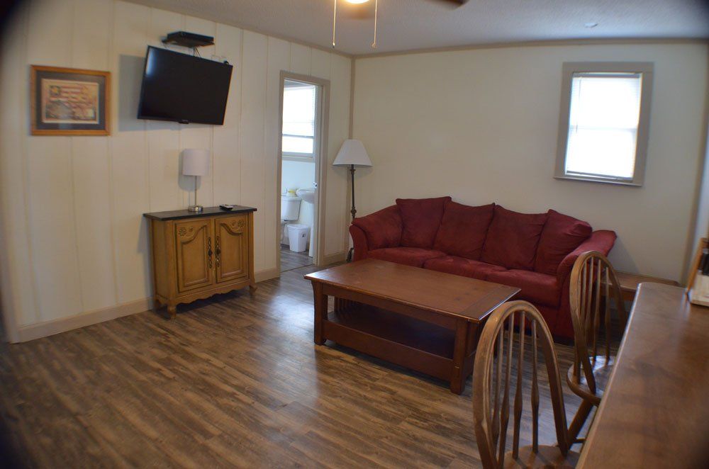 cabin living room