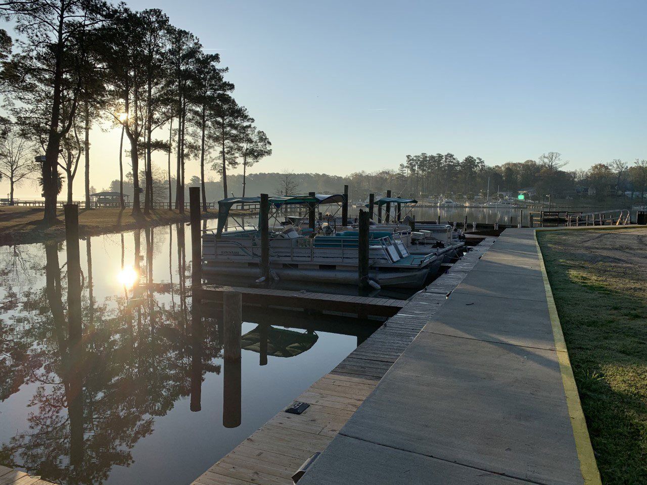 boats at marina