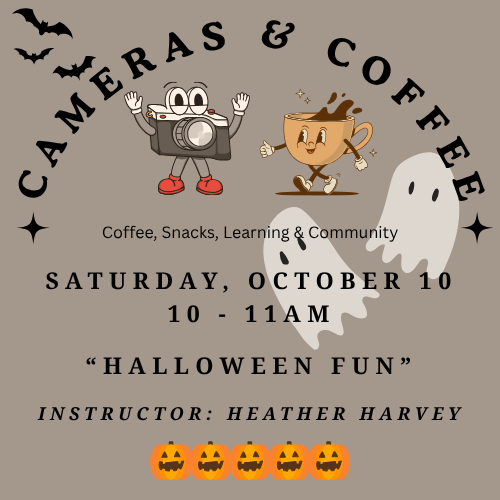 Cameras & Coffee: Halloween Fun image