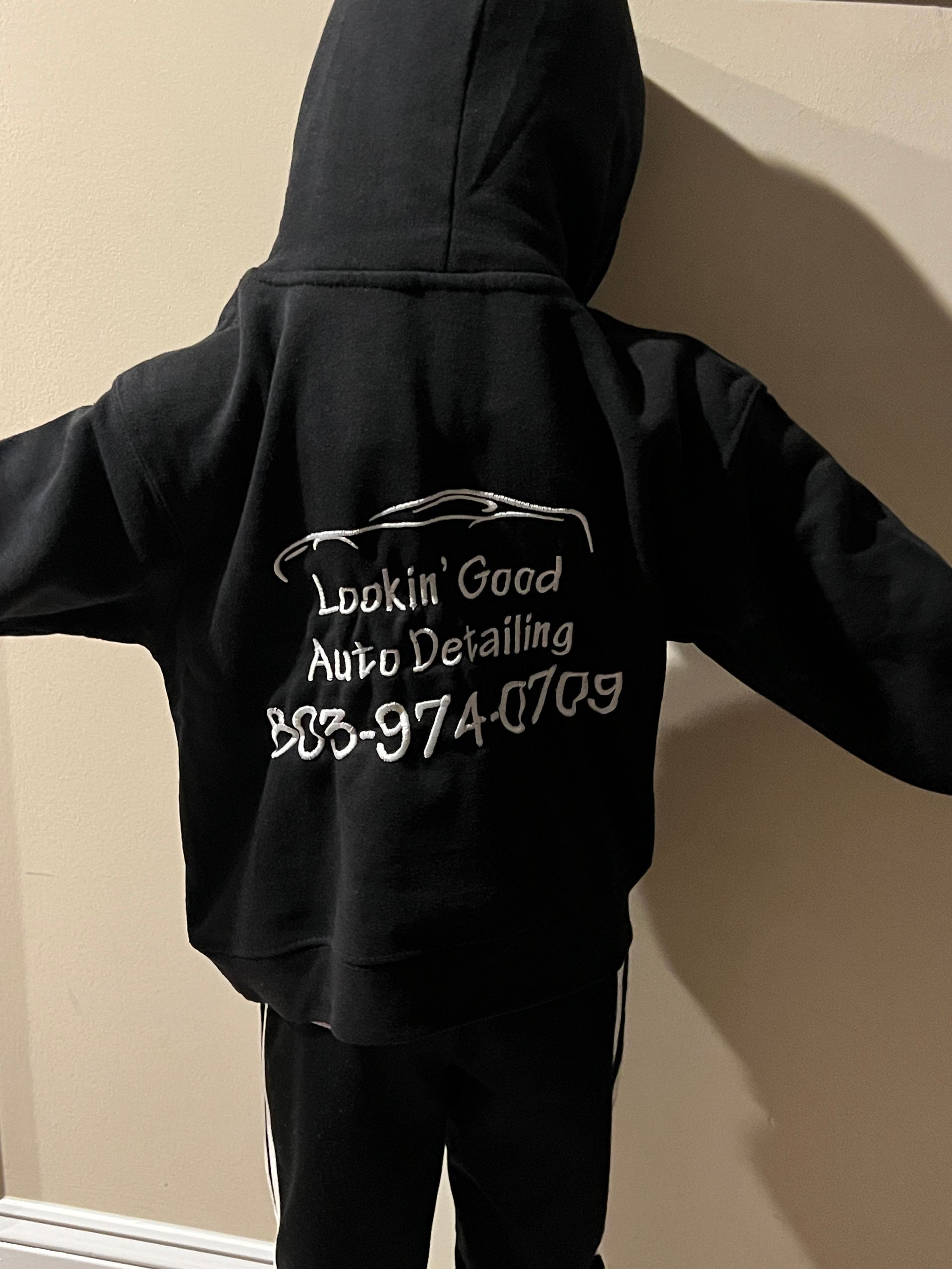 Free Kids Hoodie back