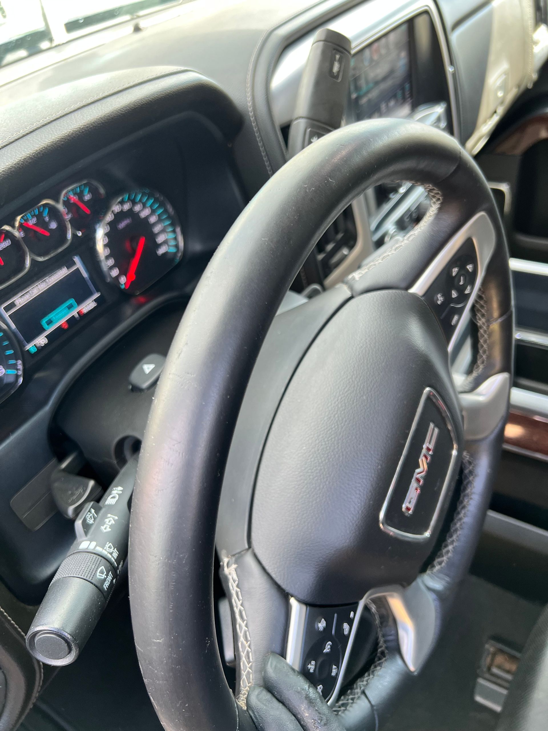 After Interior Detailing Steering Wheel