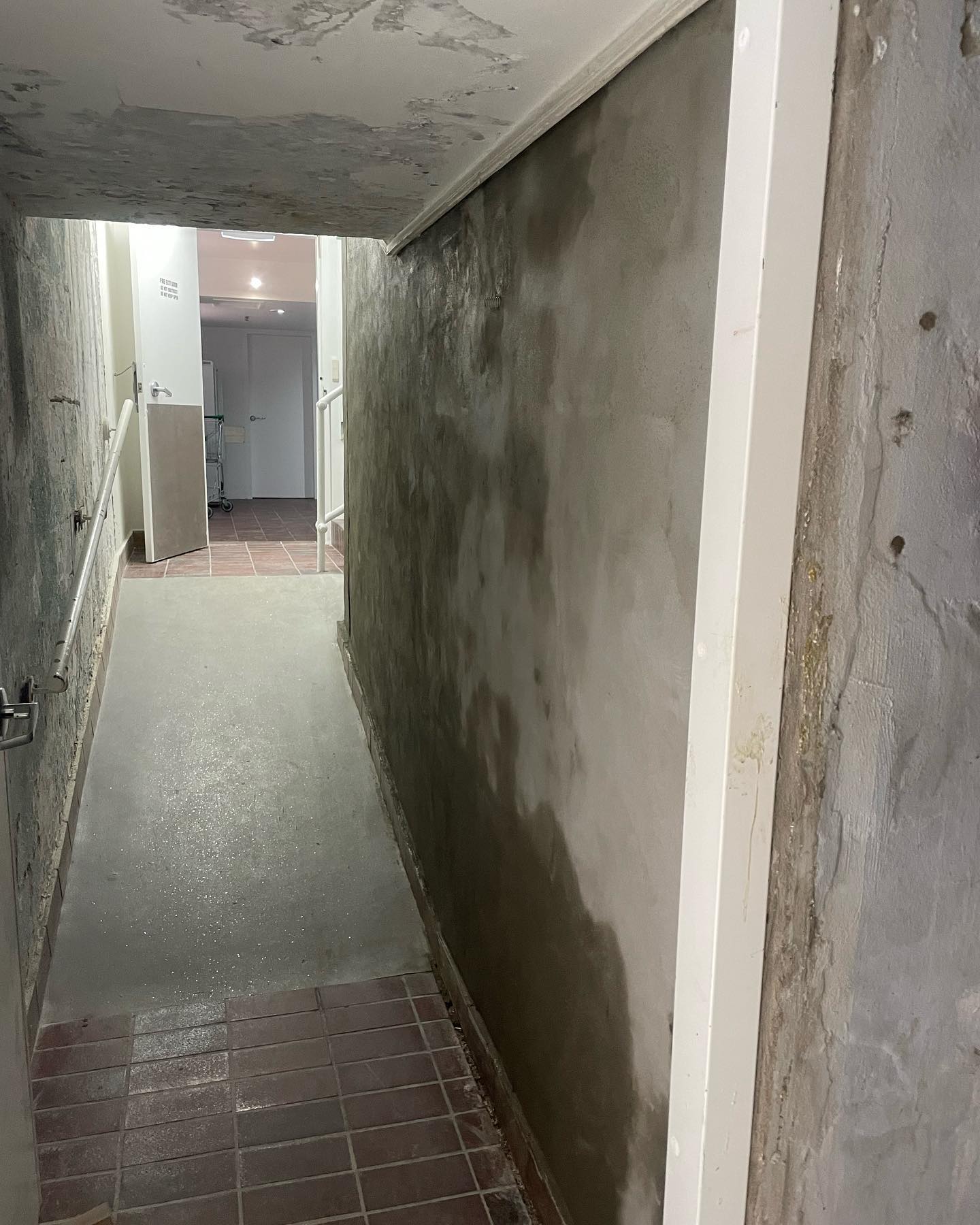 BASEMENT INJECTION WATERPROOFING & NEGATIVE SIDE MEMBRANE