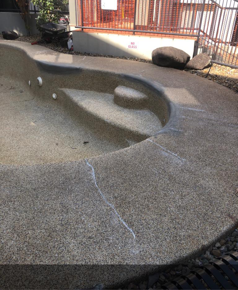 Resort Rock Pool Renovation