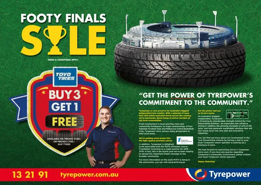 Tyrepower Press Ad