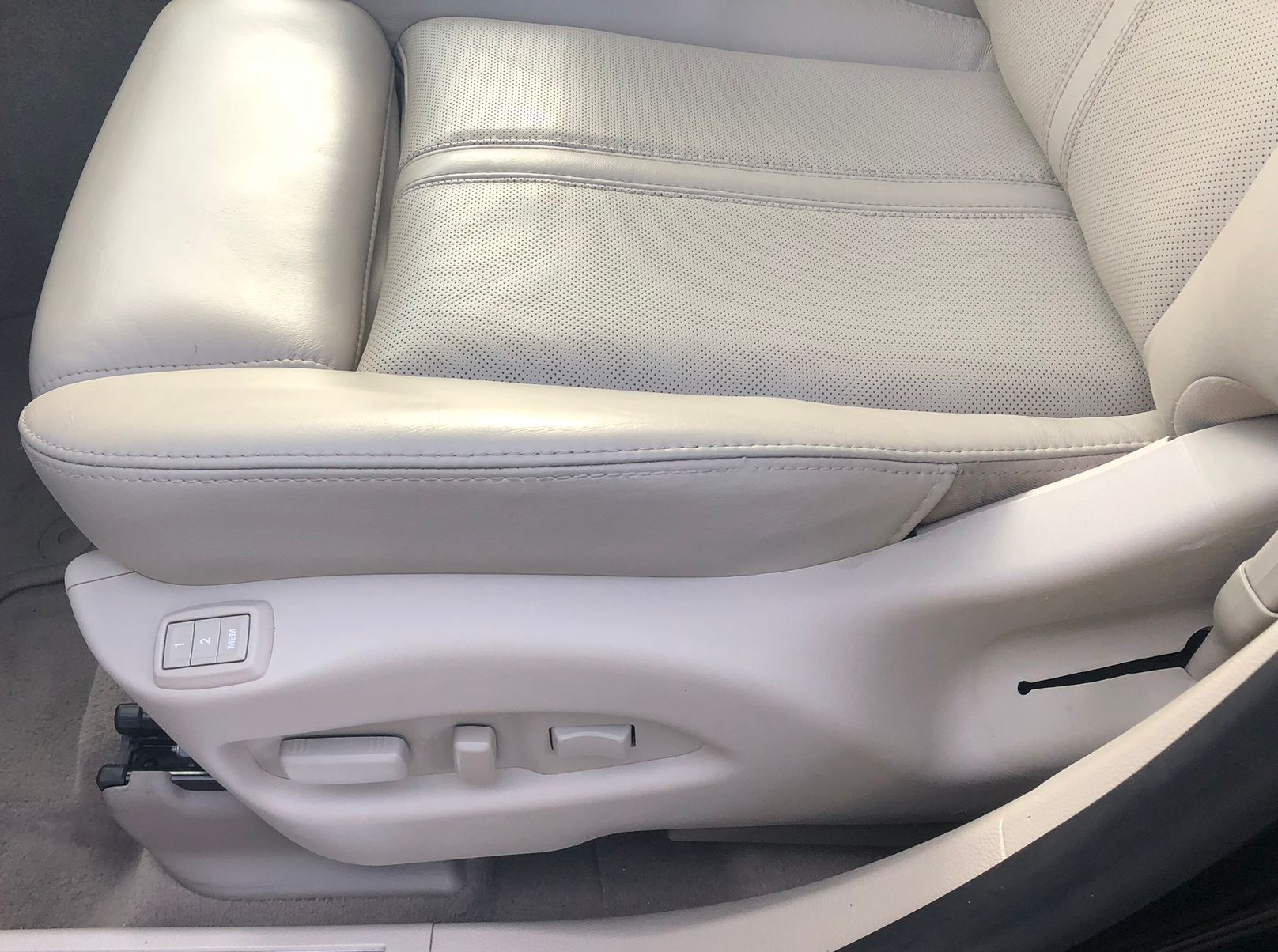 Leather Seat Side Bolster Repair
