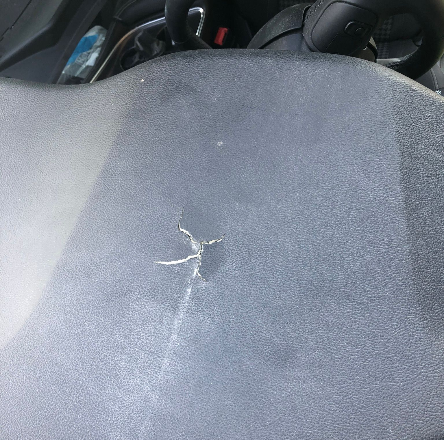 Dashboard Damage - Cracked