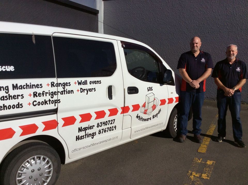 SOS Whiteware van