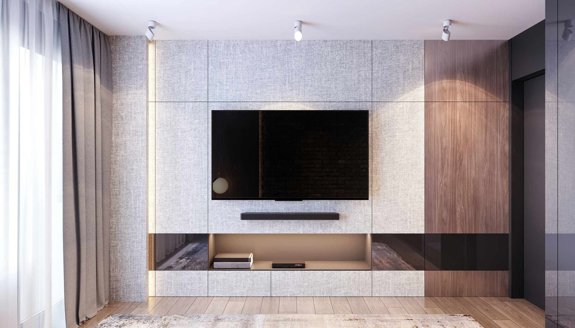 Wall with large television | Shoalhaven, NSW | Shoalhaven Antennas