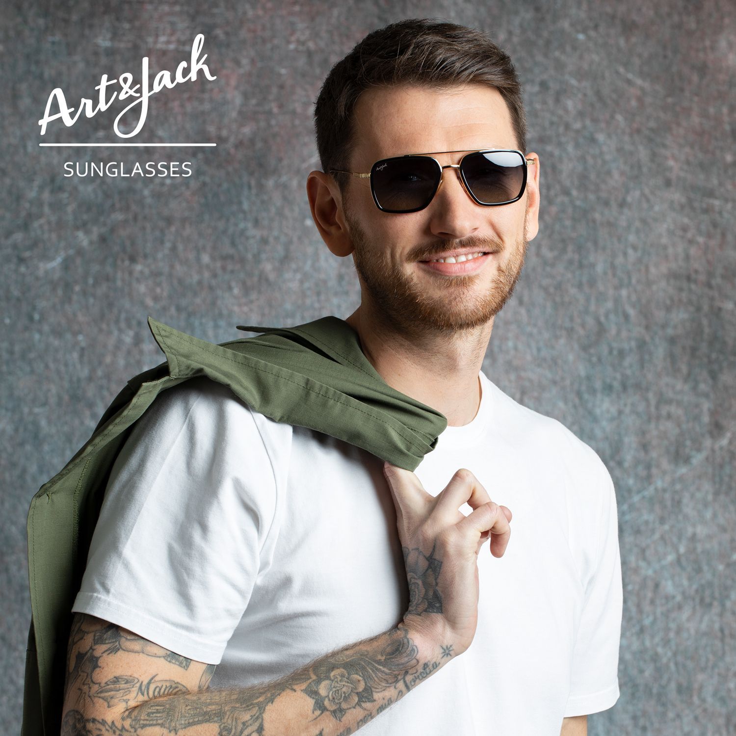 Retrouvez la marque de lunettes solaire ART&JACK chez Gembloux Optique