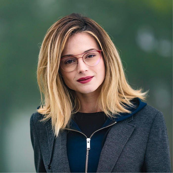 Lunettes marque VUILLET VEGA - monture de lunettes françaises - vendue chez Gembloux Optique