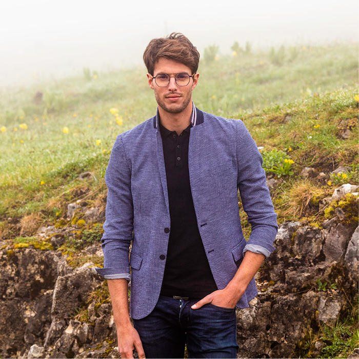 Lunettes marque VUILLET VEGA - monture de lunettes françaises - vendue chez Gembloux Optique