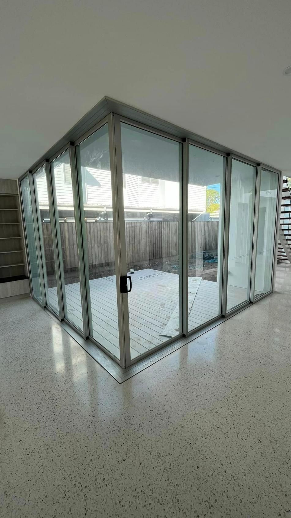 Sliding Glass Doors Of The House — SC Glass & Aluminium in Yandina, QLD