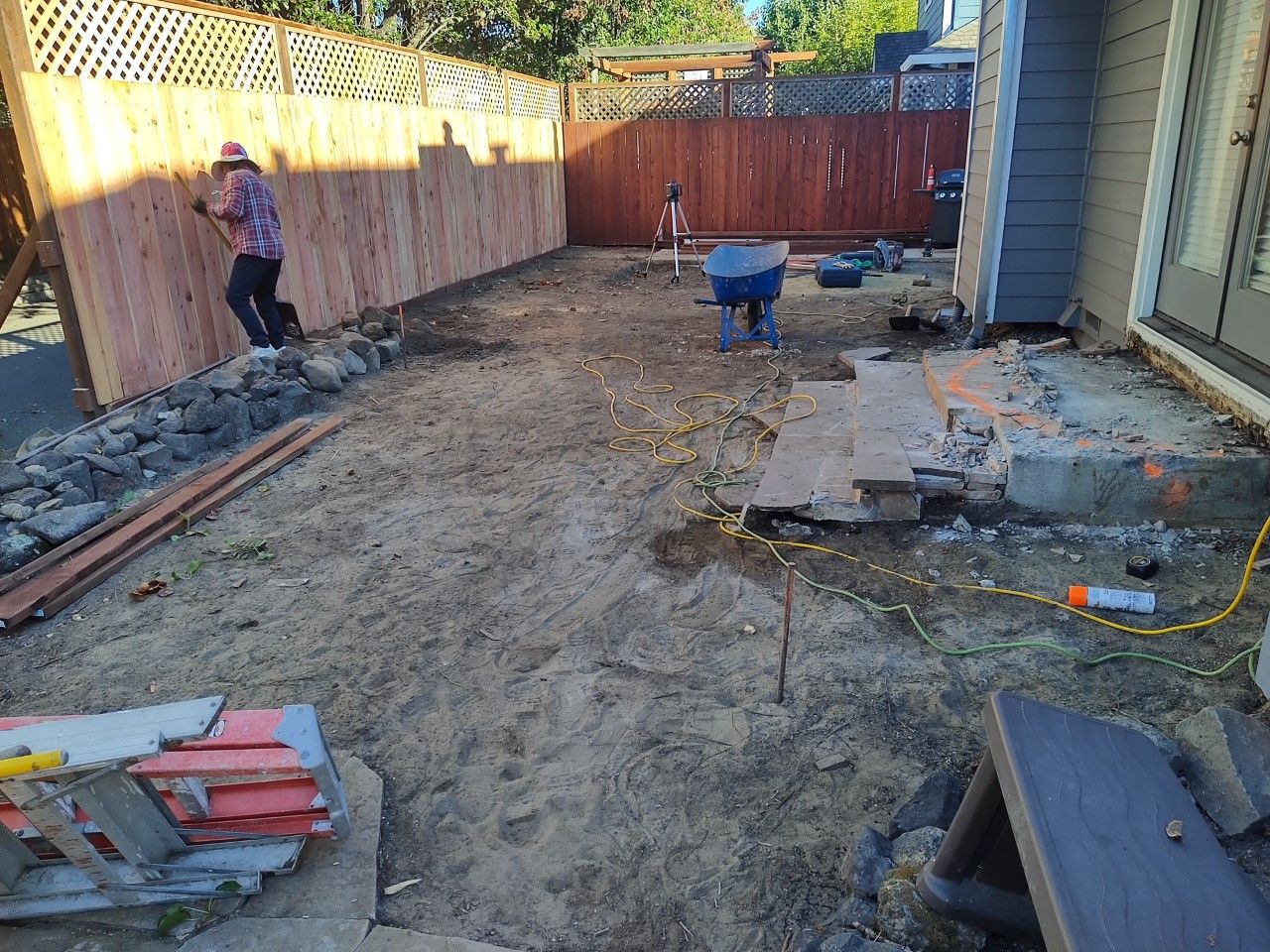 Before Renovation | Santa Rosa, CA | Santana Concrete