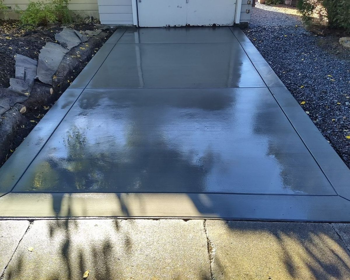 After Driveway Renovation | Santa Rosa, CA | Santana Concrete