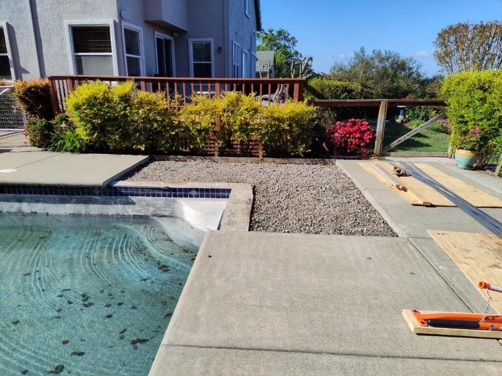 Side Walks Renovation Before | Santa Rosa, CA | Santana Concrete
