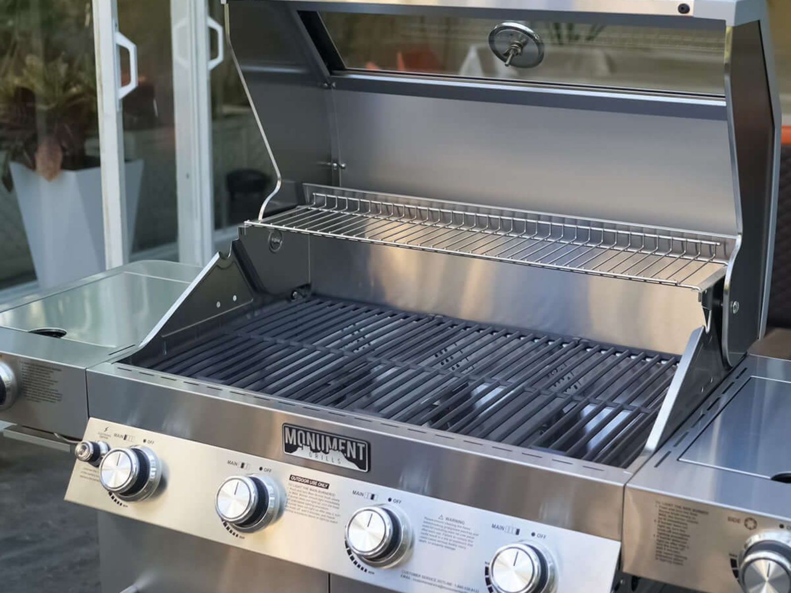 Orange Beach grill cleaning service restoring a smoker grill