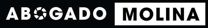 Black-and-white “ABOGADO MOLINA” logo in bold uppercase text