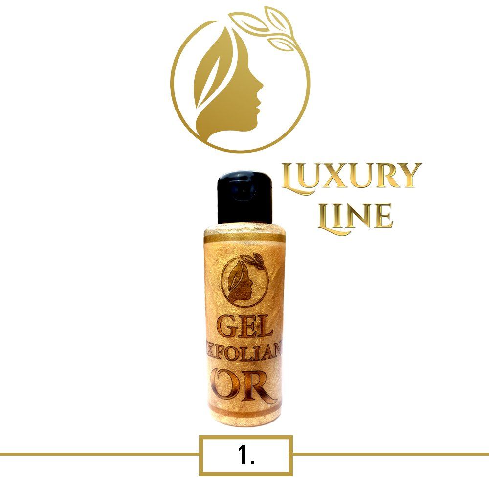 Gommage doux pour le visage aux feuilles d'OR BIO & VEGAN