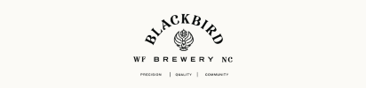 Blackbird WF Brewery No. logo in black text on a light background