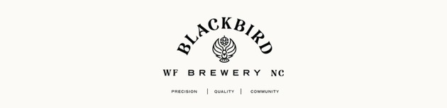 Blackbird WF Brewery No. logo in black text on a light background