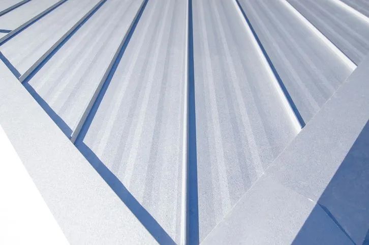 White Metal Roof