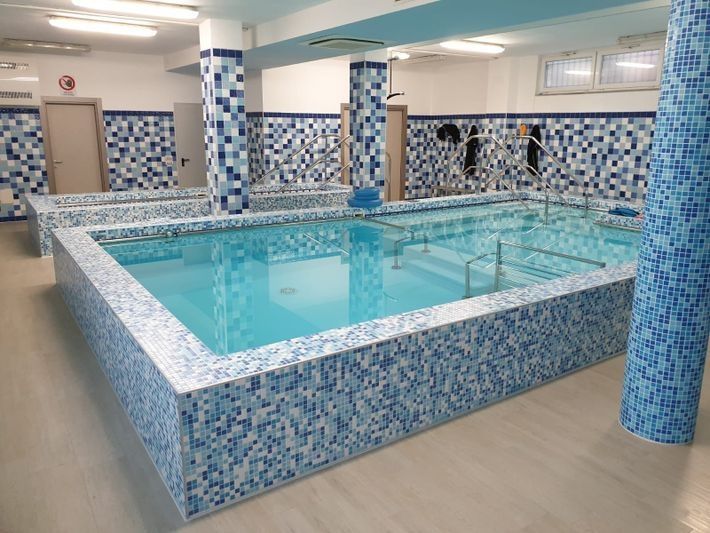 Piscina per riabilitazione