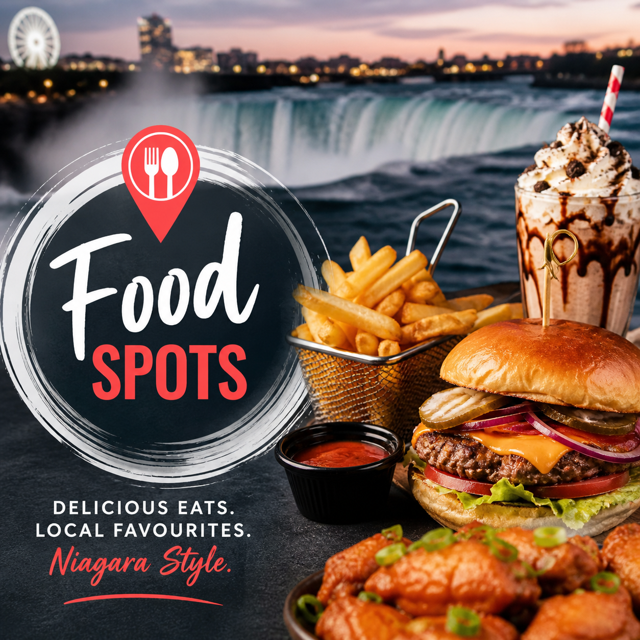 Best Food Spots and restaurants when in Niagara Falls Canada