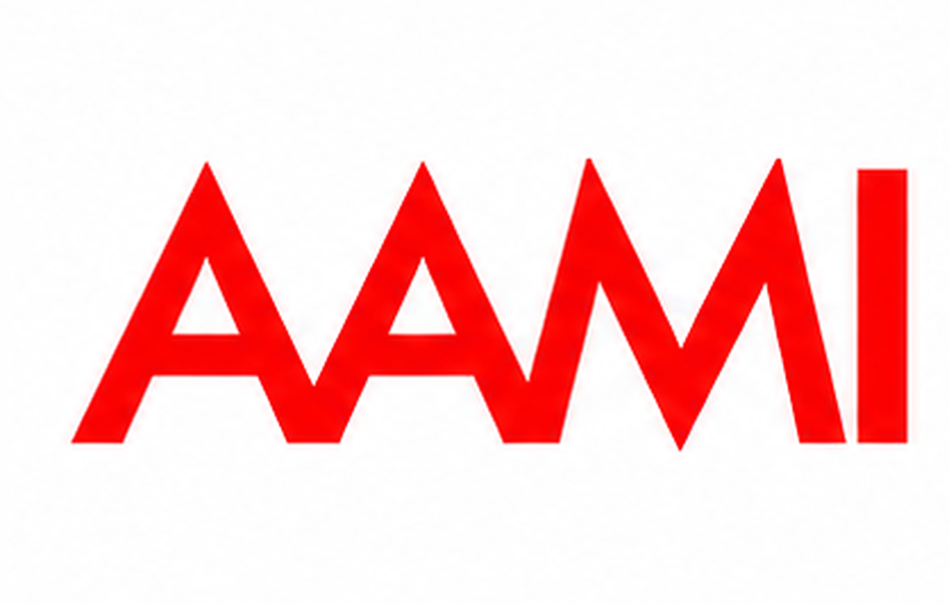 Red AAMI logo on a white background
